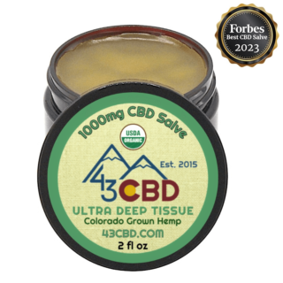 43CBD Organic CBD Oil Salve