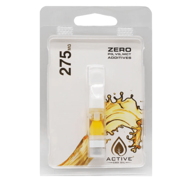 Active CBD Oil 275MG Vape Cartridge