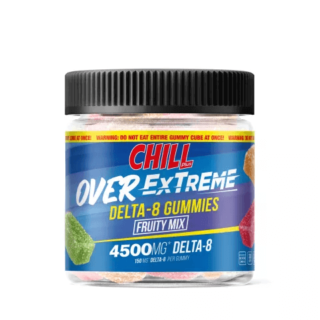 Chill Plus Over Extreme Delta-8 Gummies