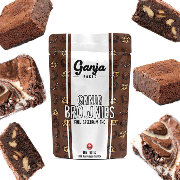 Ganja Baked Marble Brownie