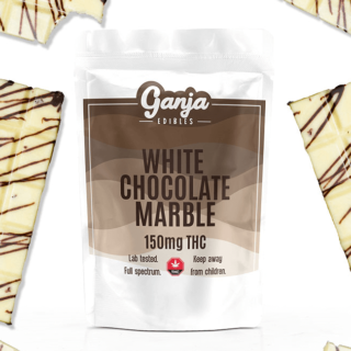 Ganja Baked White Chocolate Marble
