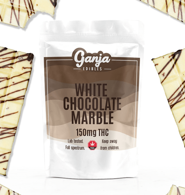 Ganja Baked White Chocolate Marble