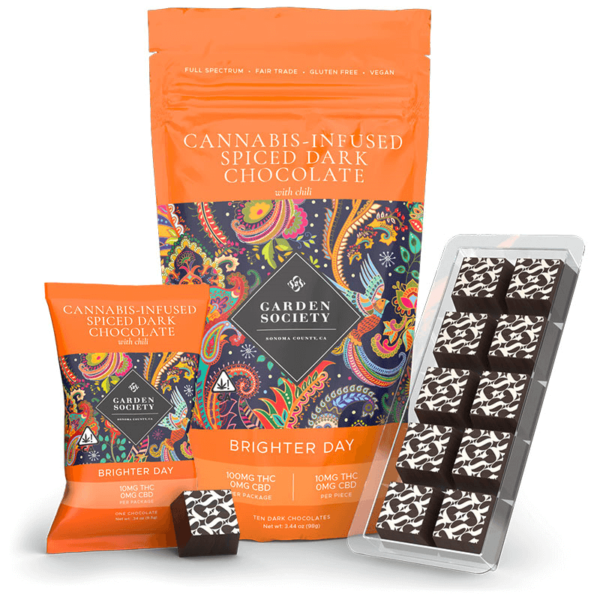 Garden Society Spiced Dark Chocolate with Chili